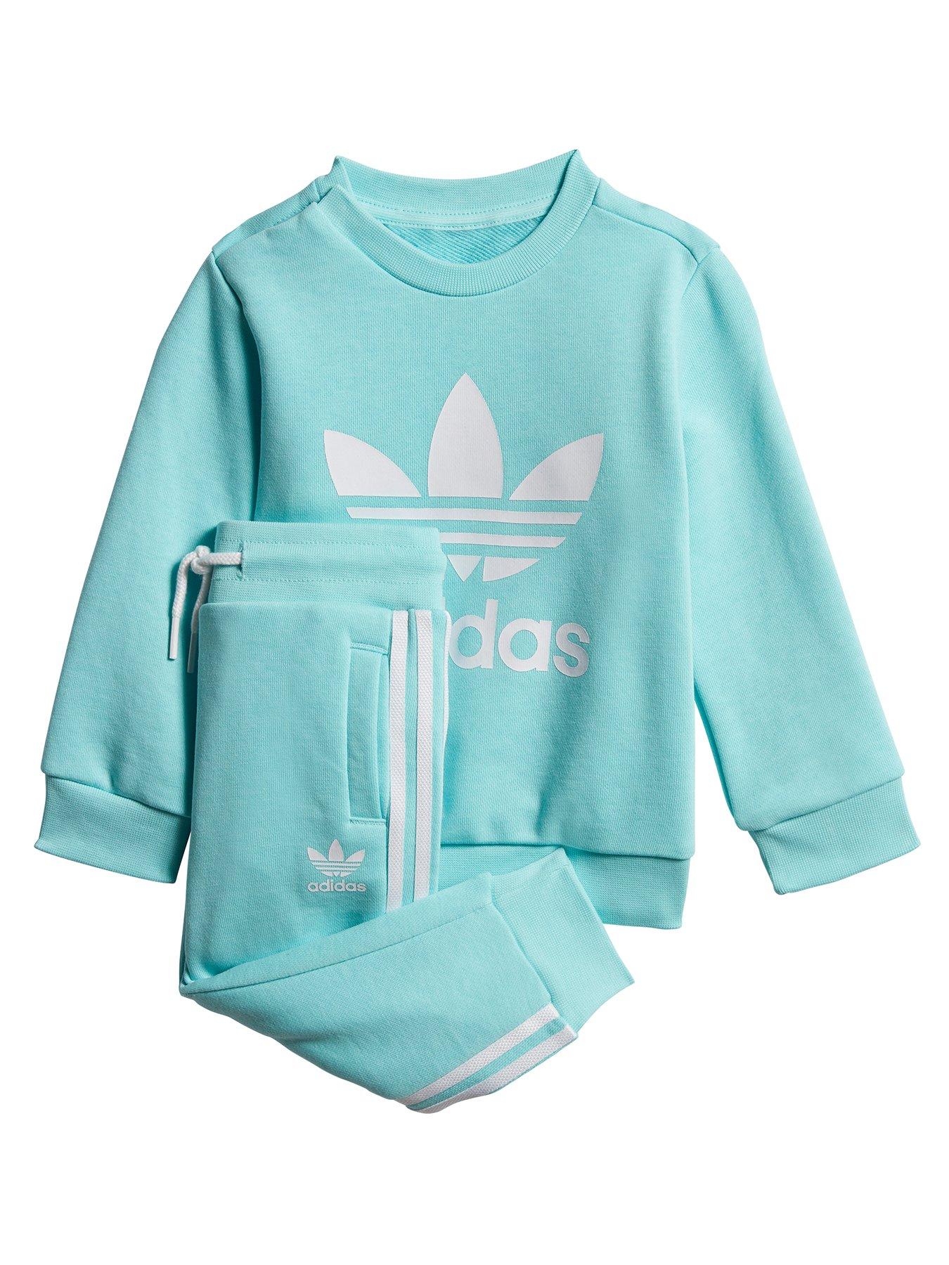 baby blue adidas set