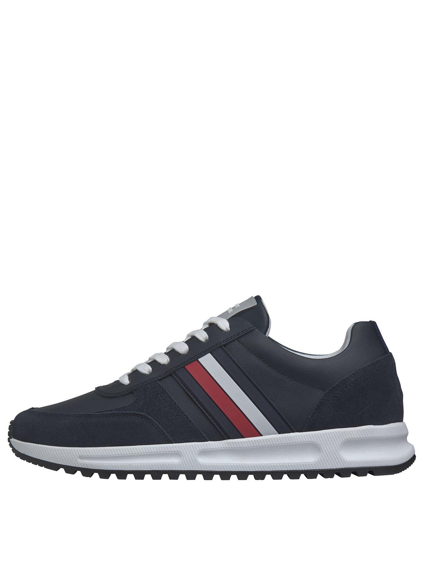 tommy hilfiger navy trainers