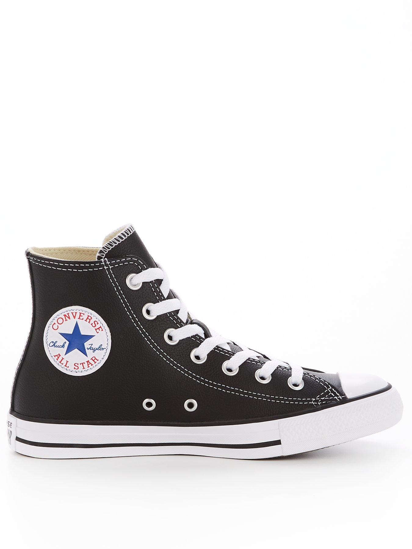 converse all star hi top black