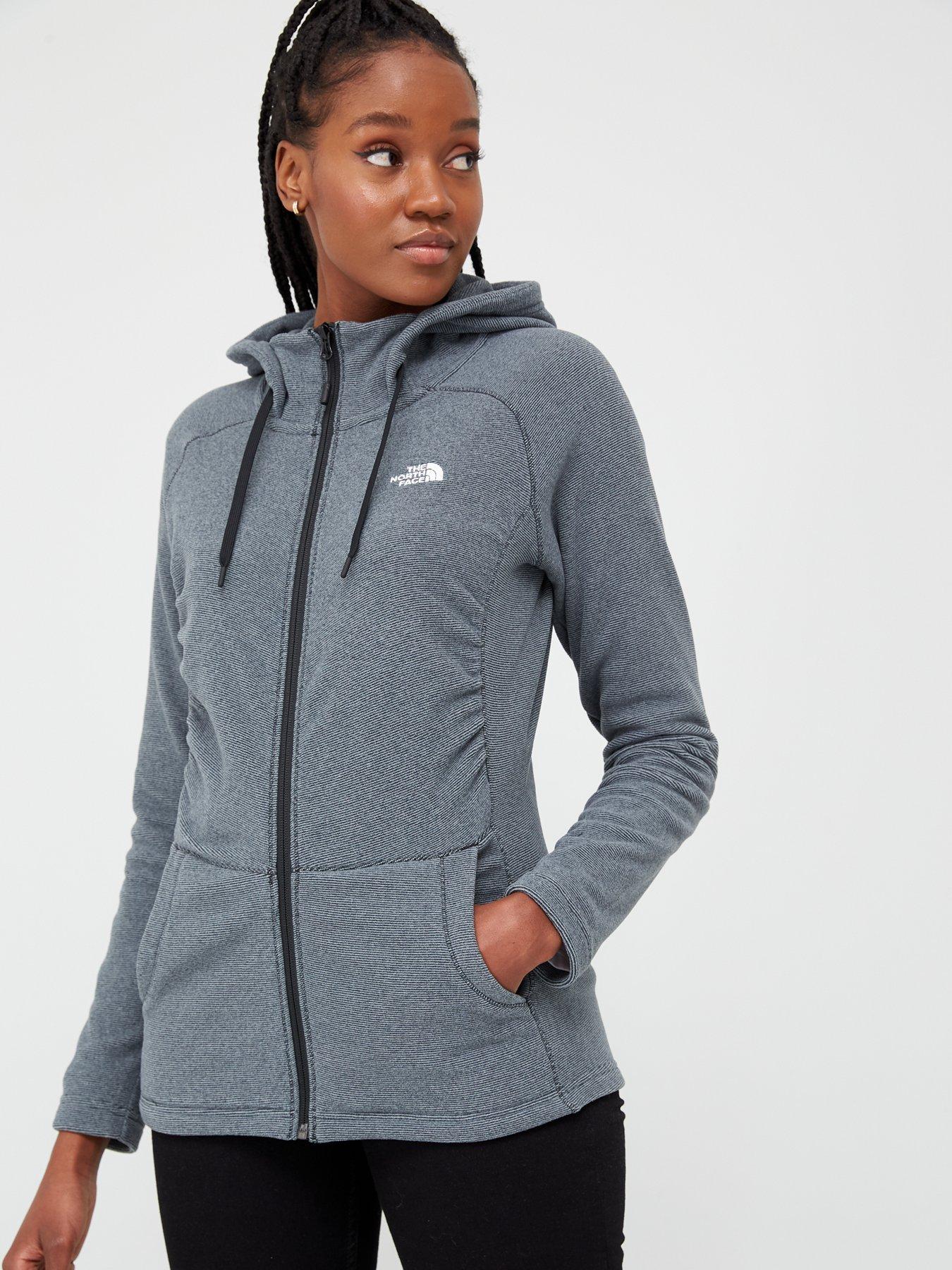 north face full zip sweatshirt