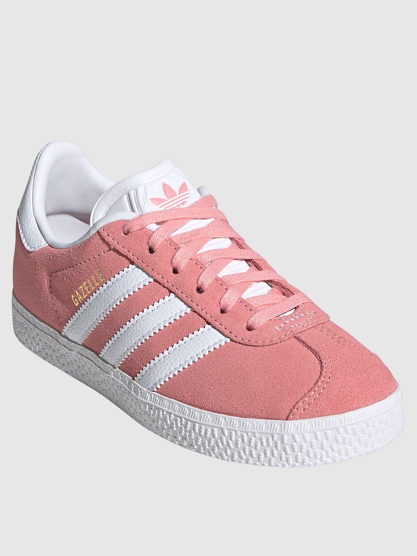 baby pink adidas trainers