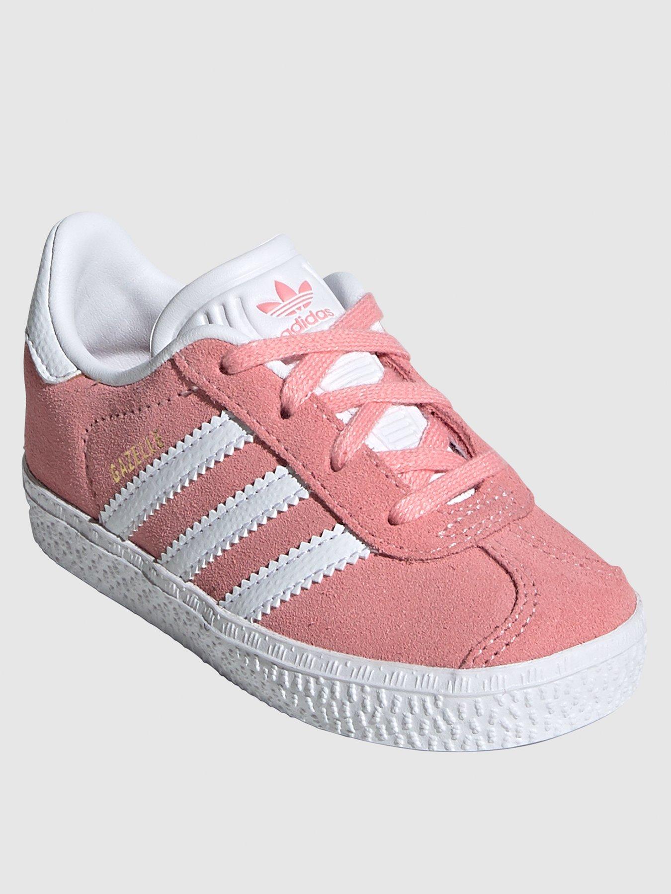 infant pink adidas trainers