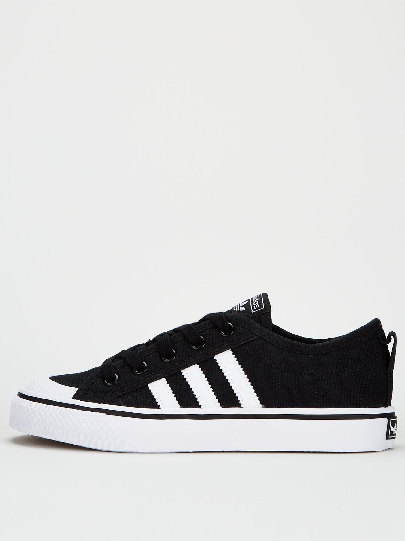 adidas nizza black junior