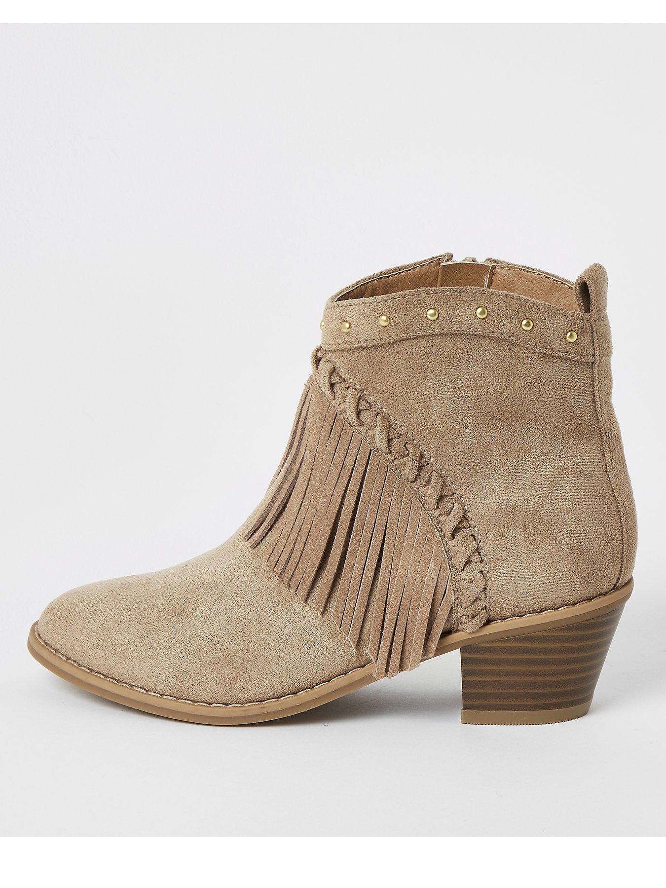 beige ankle boots river island