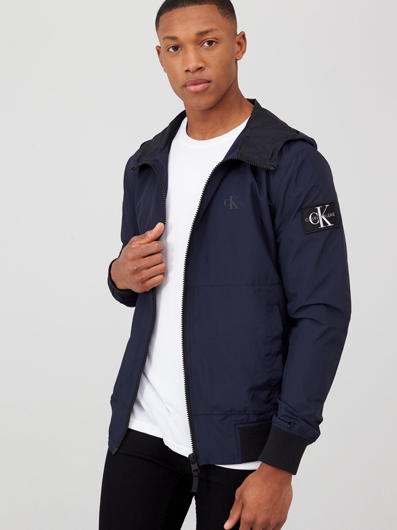 calvin klein jeans hooded jacket