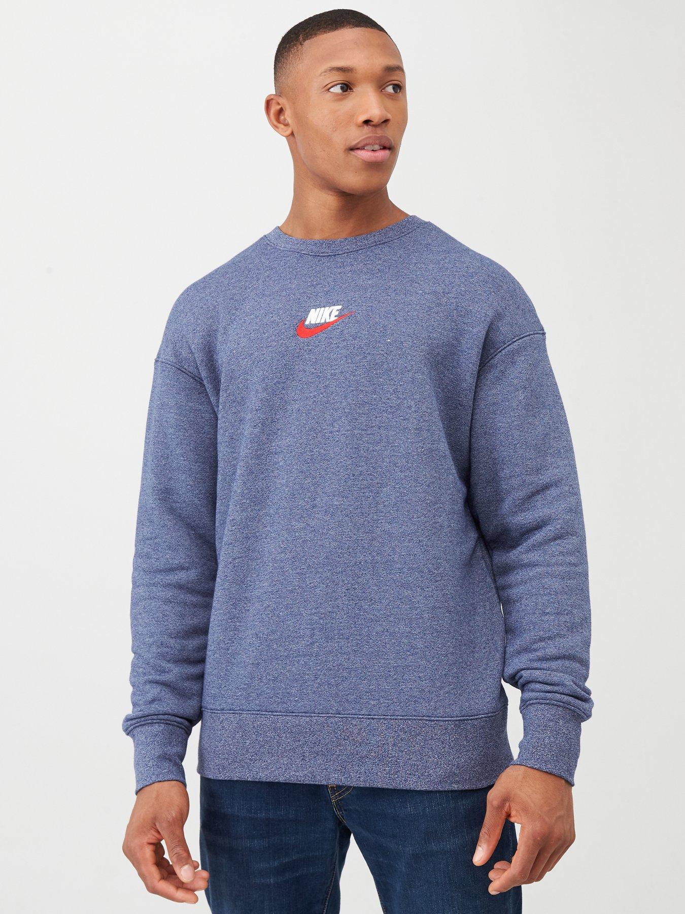 nike heritage crew sweatshirt