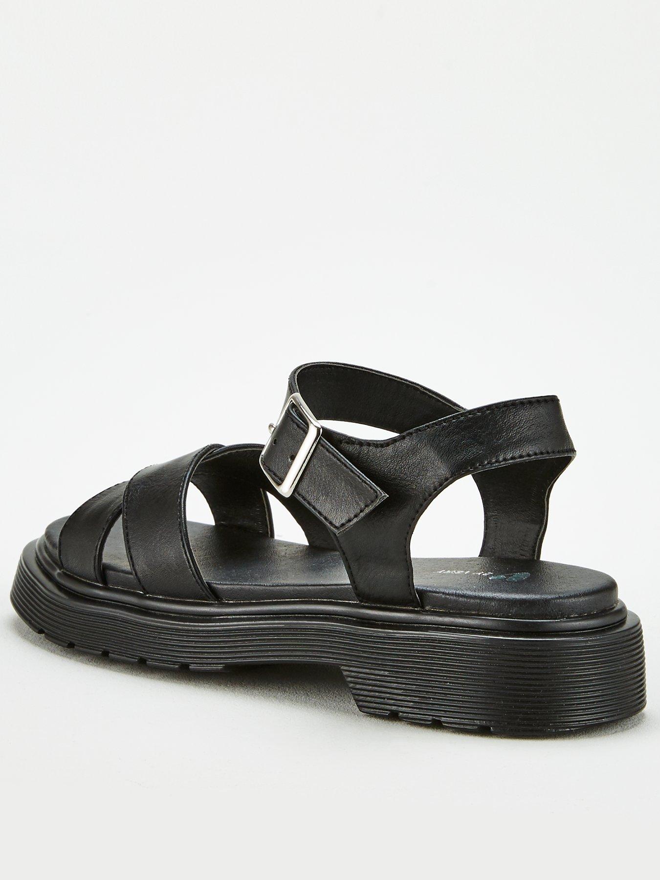 girls chunky sandals