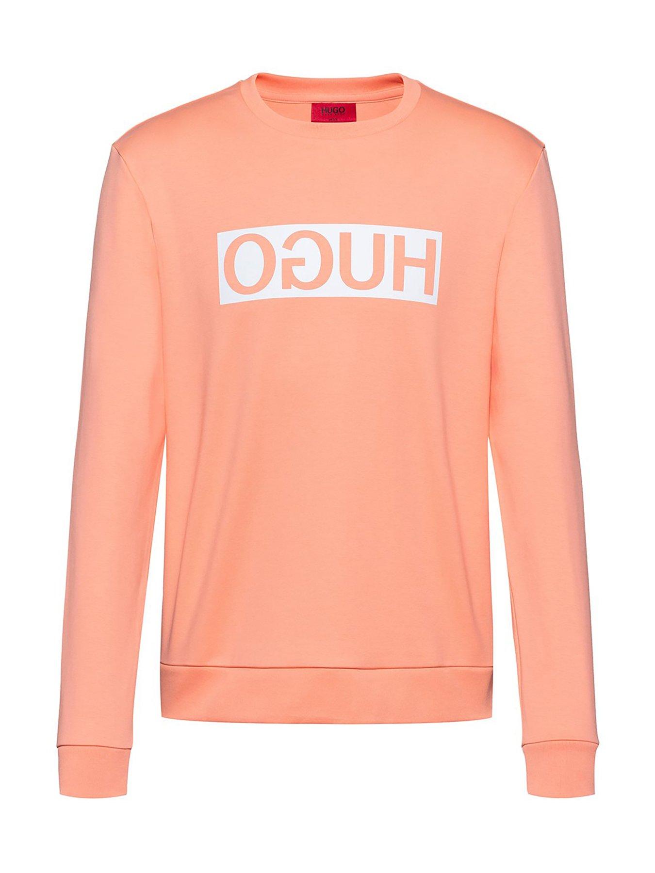 hugo reverse logo sweatshirt