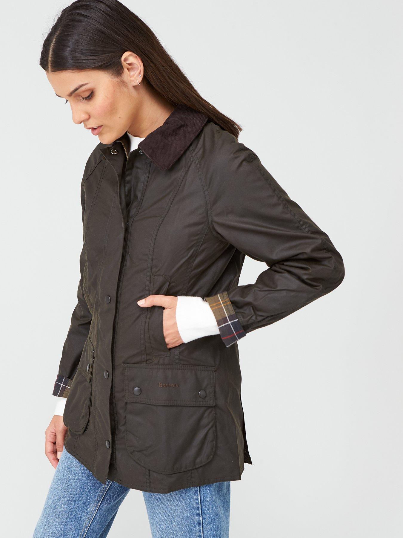 barbour classic beadnell waxed cotton jacket