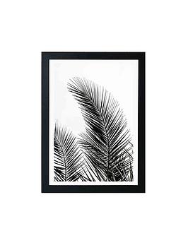 east-end-prints-palm-leaves-by-mareike-boehmer-a3-framed-wall-art