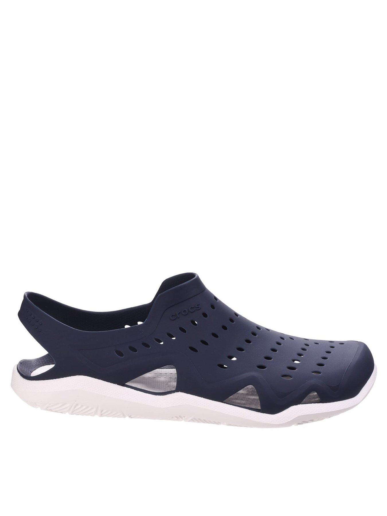 crocs swiftwater wave navy blue