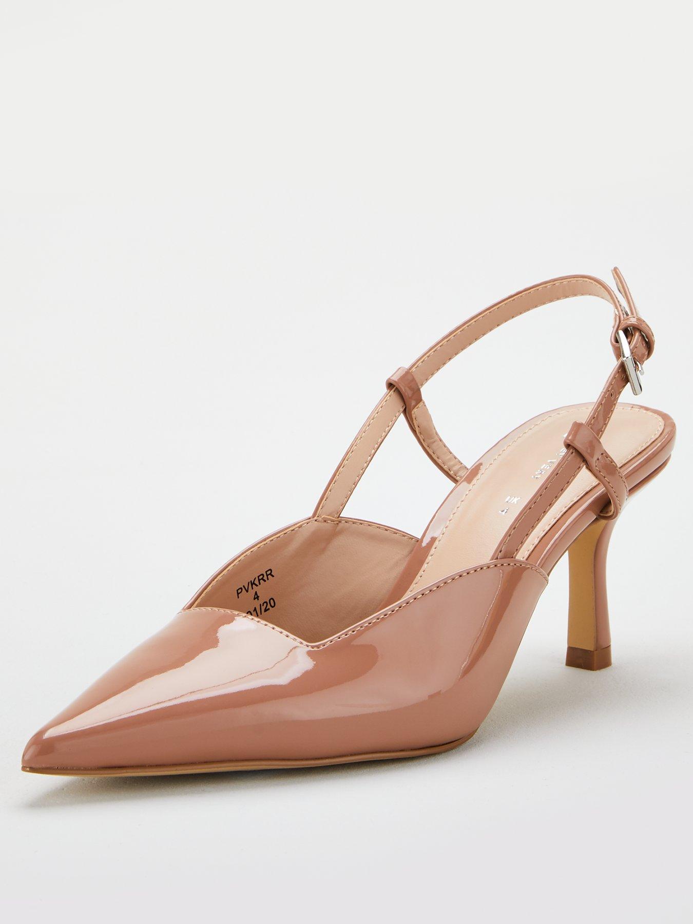 Beige High Heel Shoes | Women's 