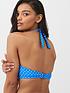 pour-moi-hot-spots-halter-underwired-top-blueback