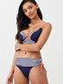 pour-moi-sea-breeze-longline-underwired-top-navyfront
