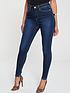 v-by-very-short-florence-high-rise-skinny-jean-indigofront