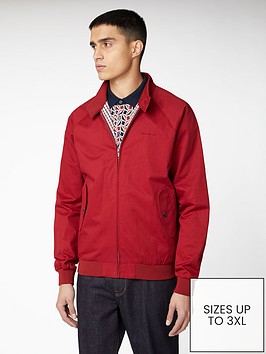 ben-sherman-signature-harrington-jacket-red