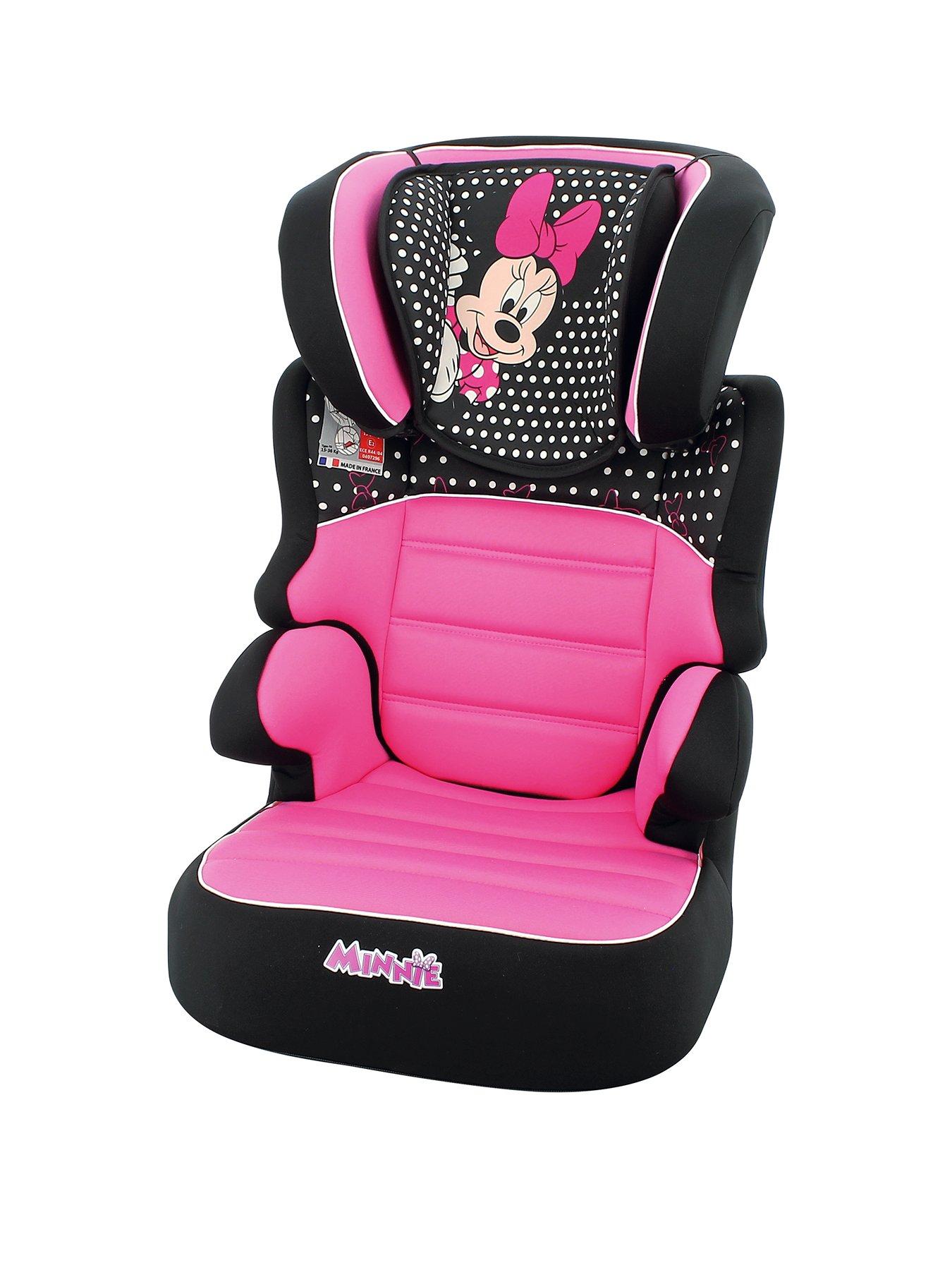 BOI Baby Stroller Cushion Head and Body Support Pillow for Car Seats Mat Cover Protector for Baby Kid Toddler Infants,Pink Royal Princess