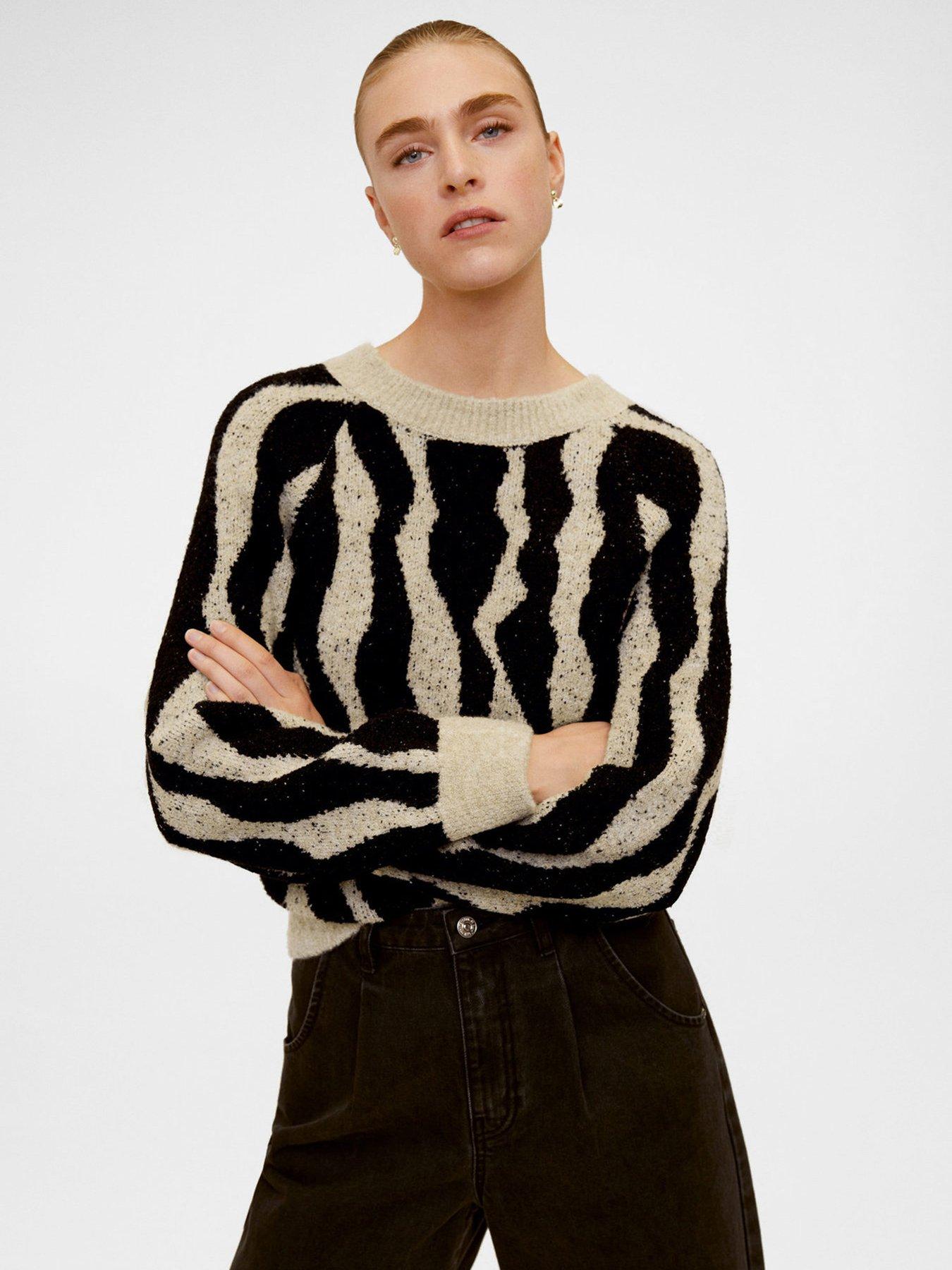 mango beige jumper
