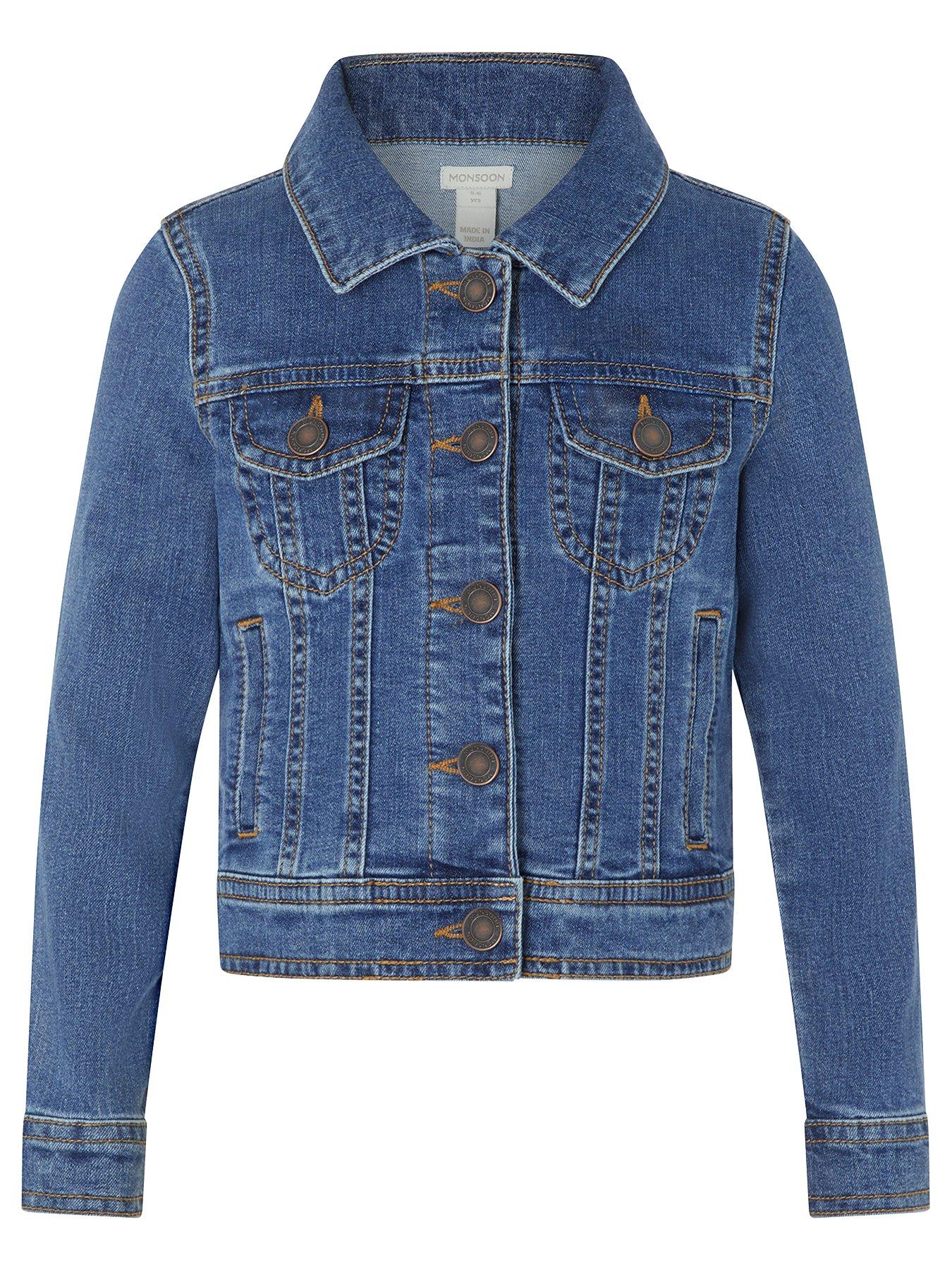 monsoon girls denim jacket