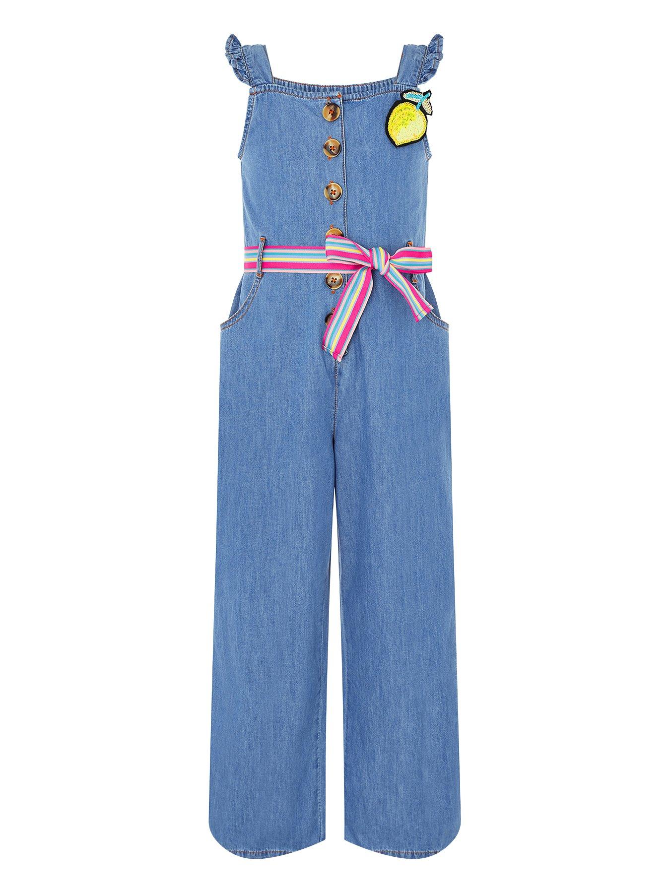 ladies denim jumpsuit