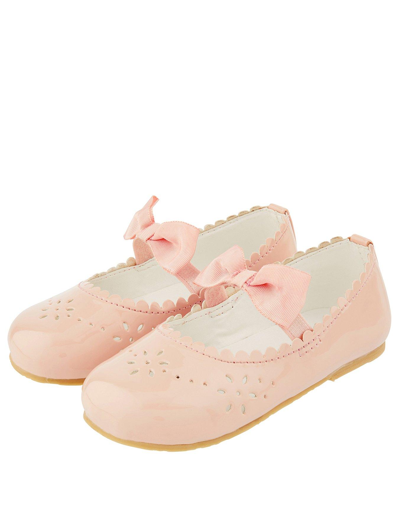 dora corsage strap ballet pumps