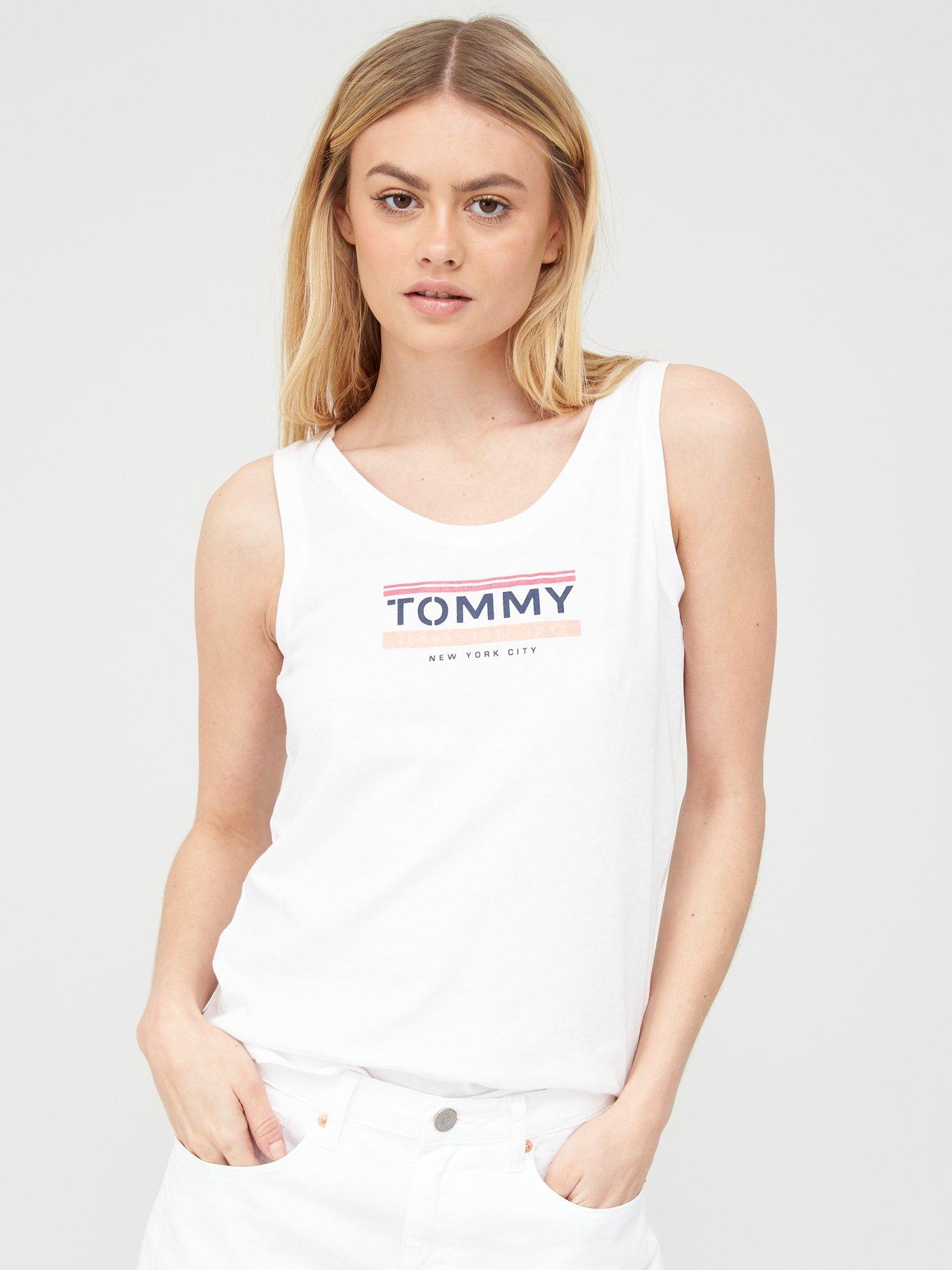 tommy hilfiger sleeveless t shirt