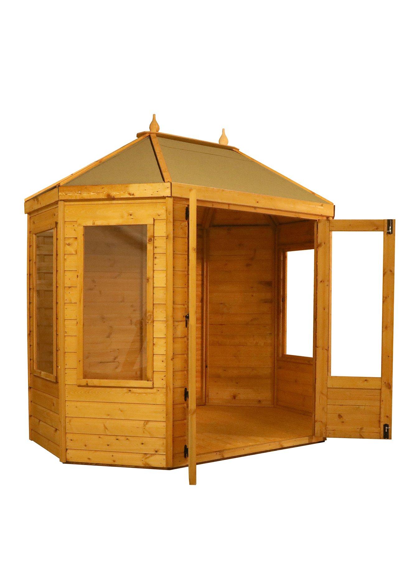 Mercia Mercia 8x6 Premium Shiplap Octagonal Greenhouse