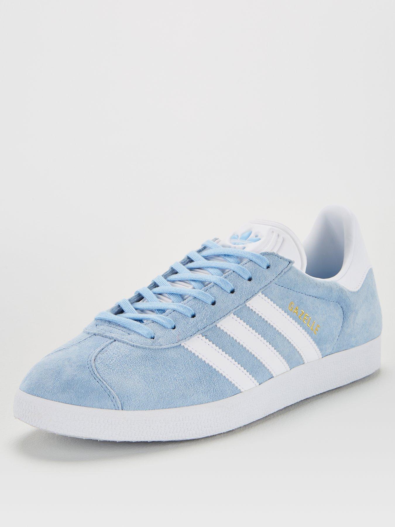 blue mens gazelles