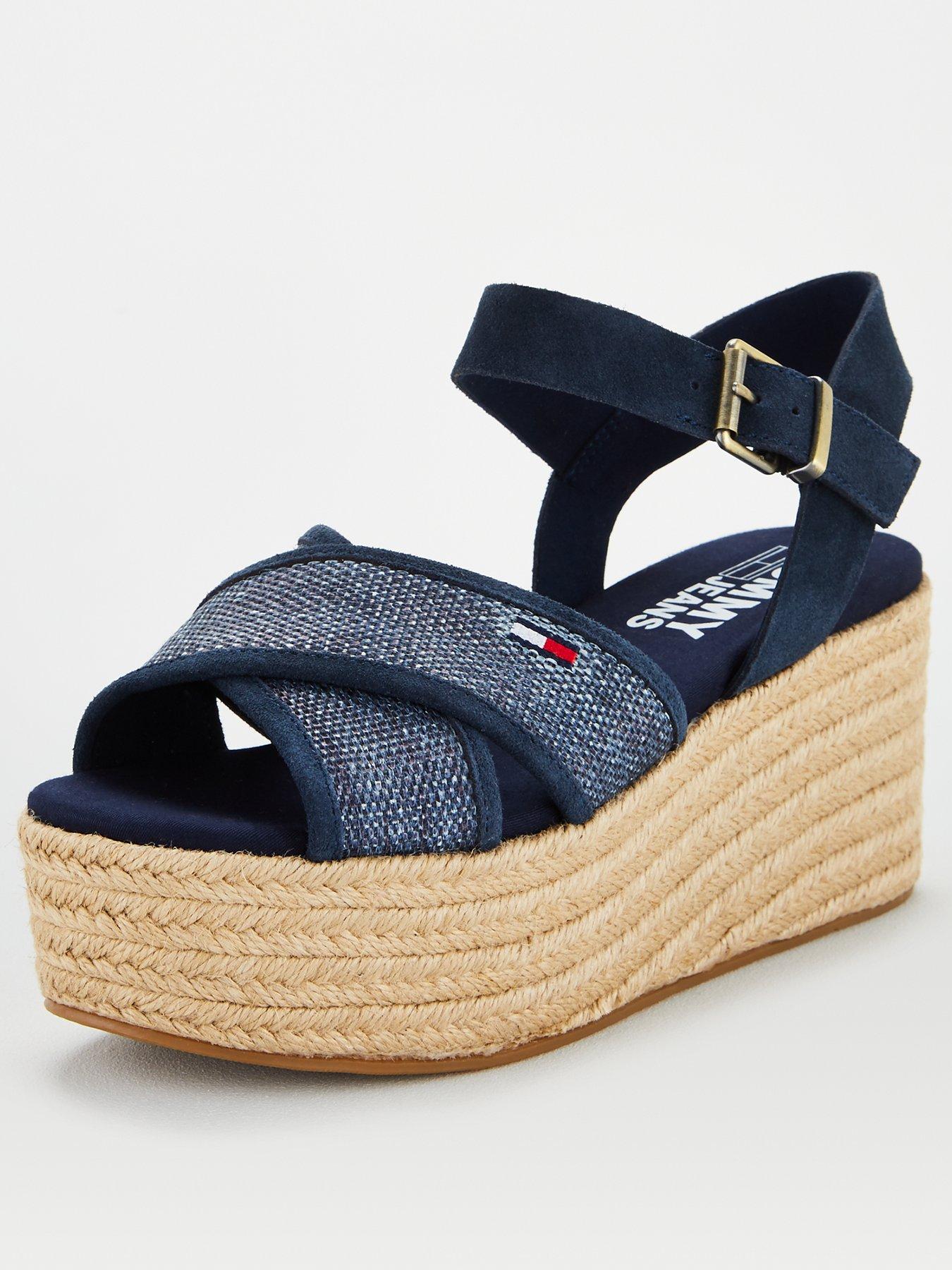 tommy jeans wedges