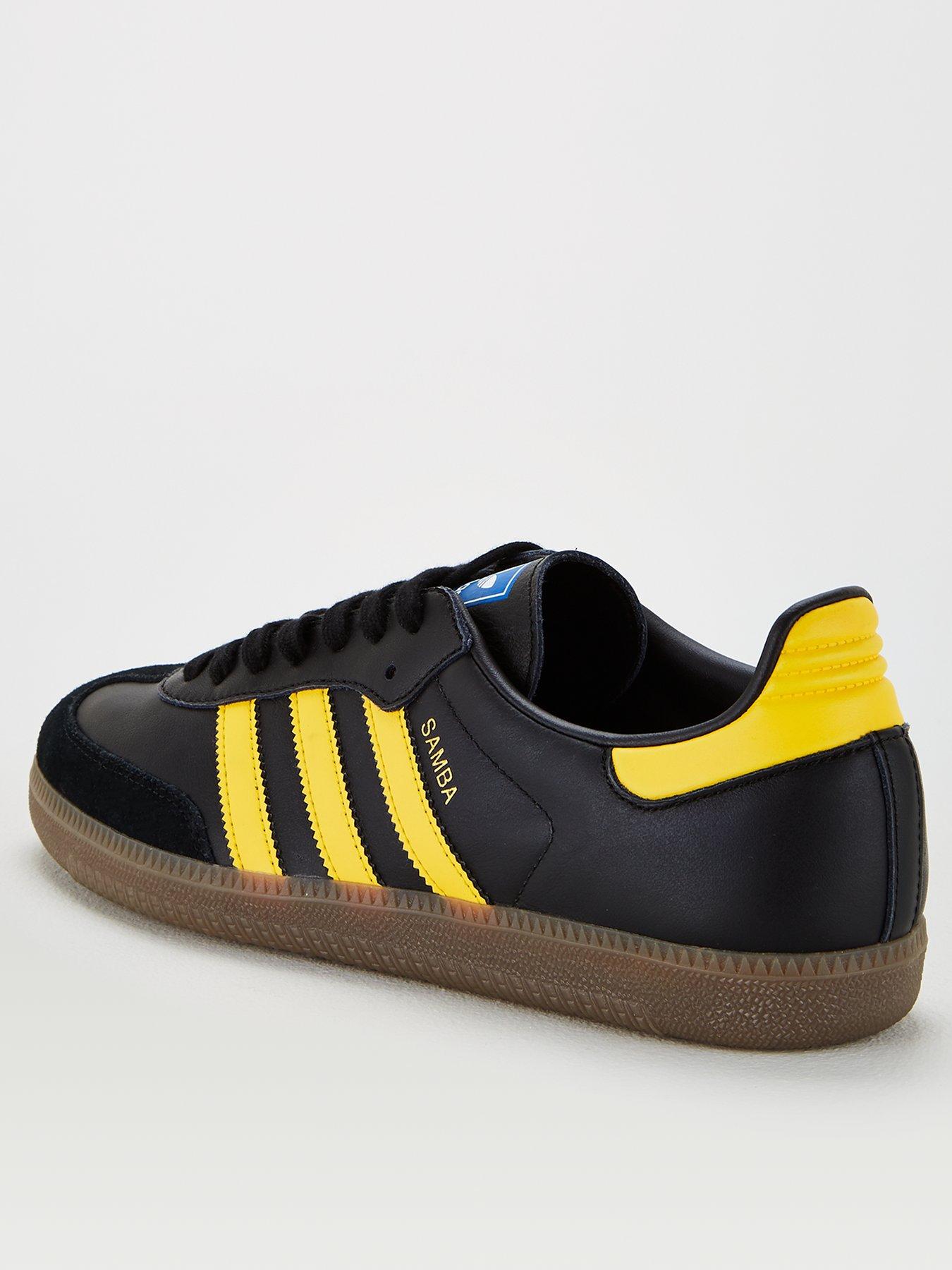 black and yellow samba