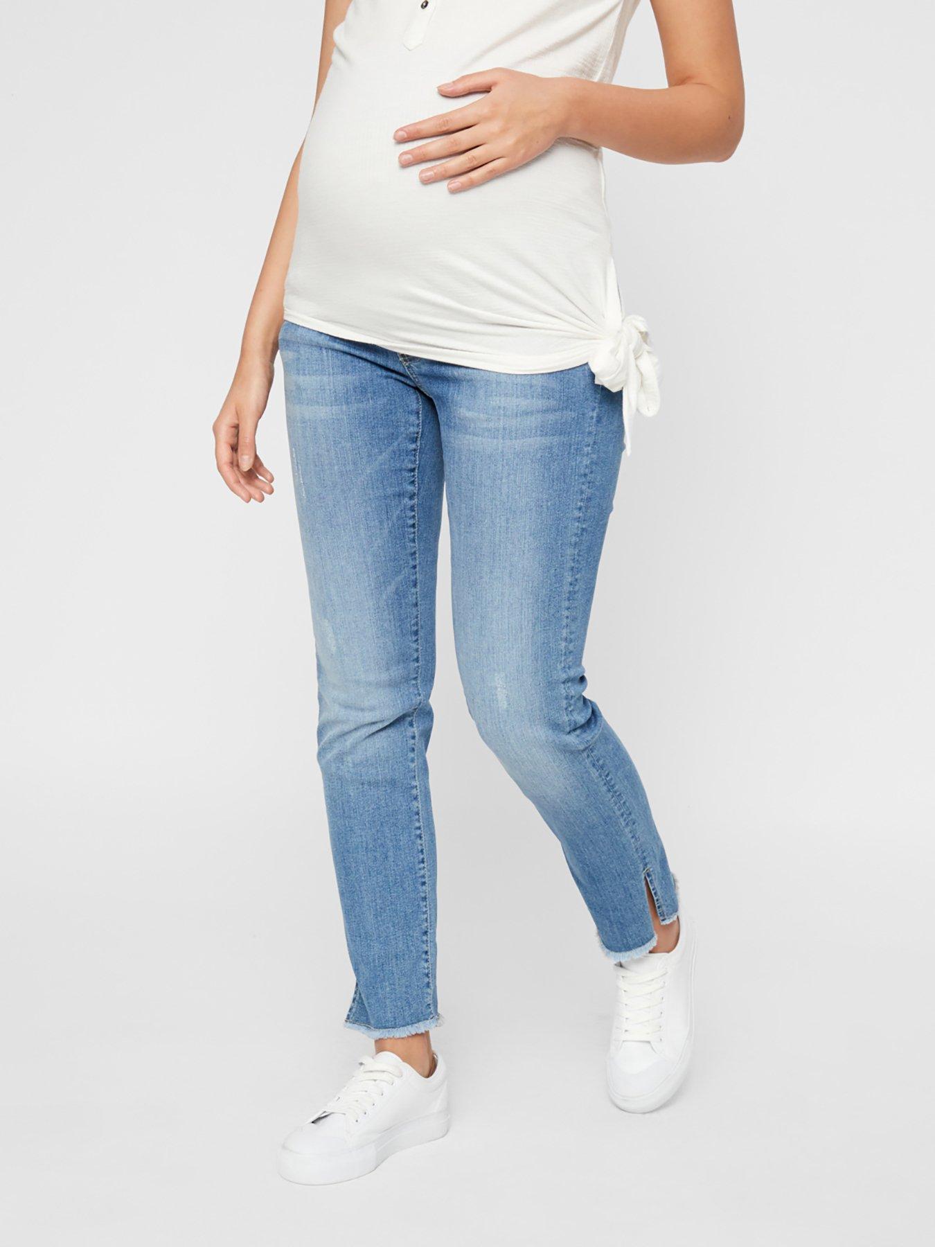 light cropped jeans