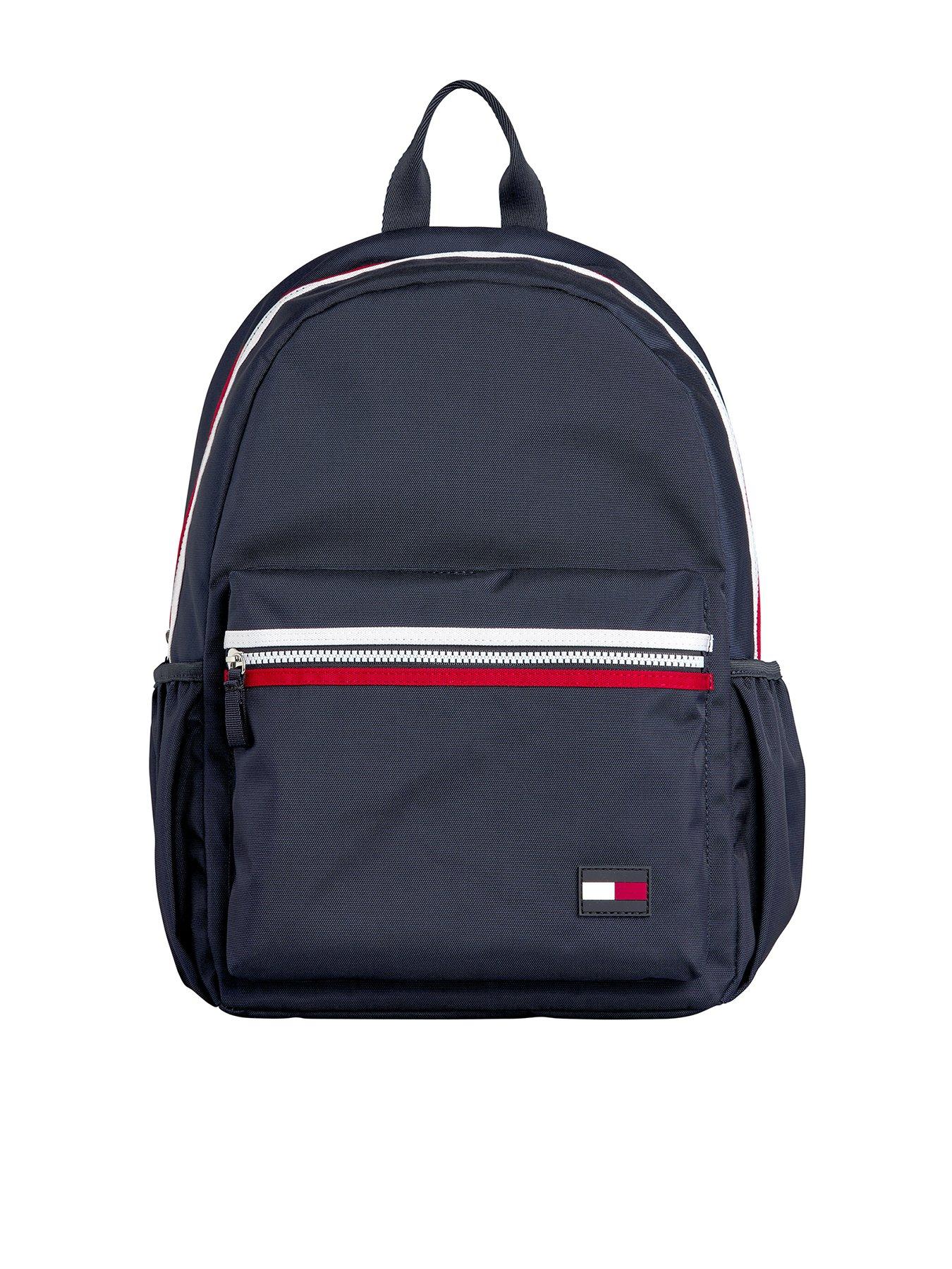 tommy hilfiger navy backpack