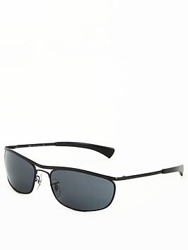 ray-ban-oval-lens-0rb3119m-sunglasses-black