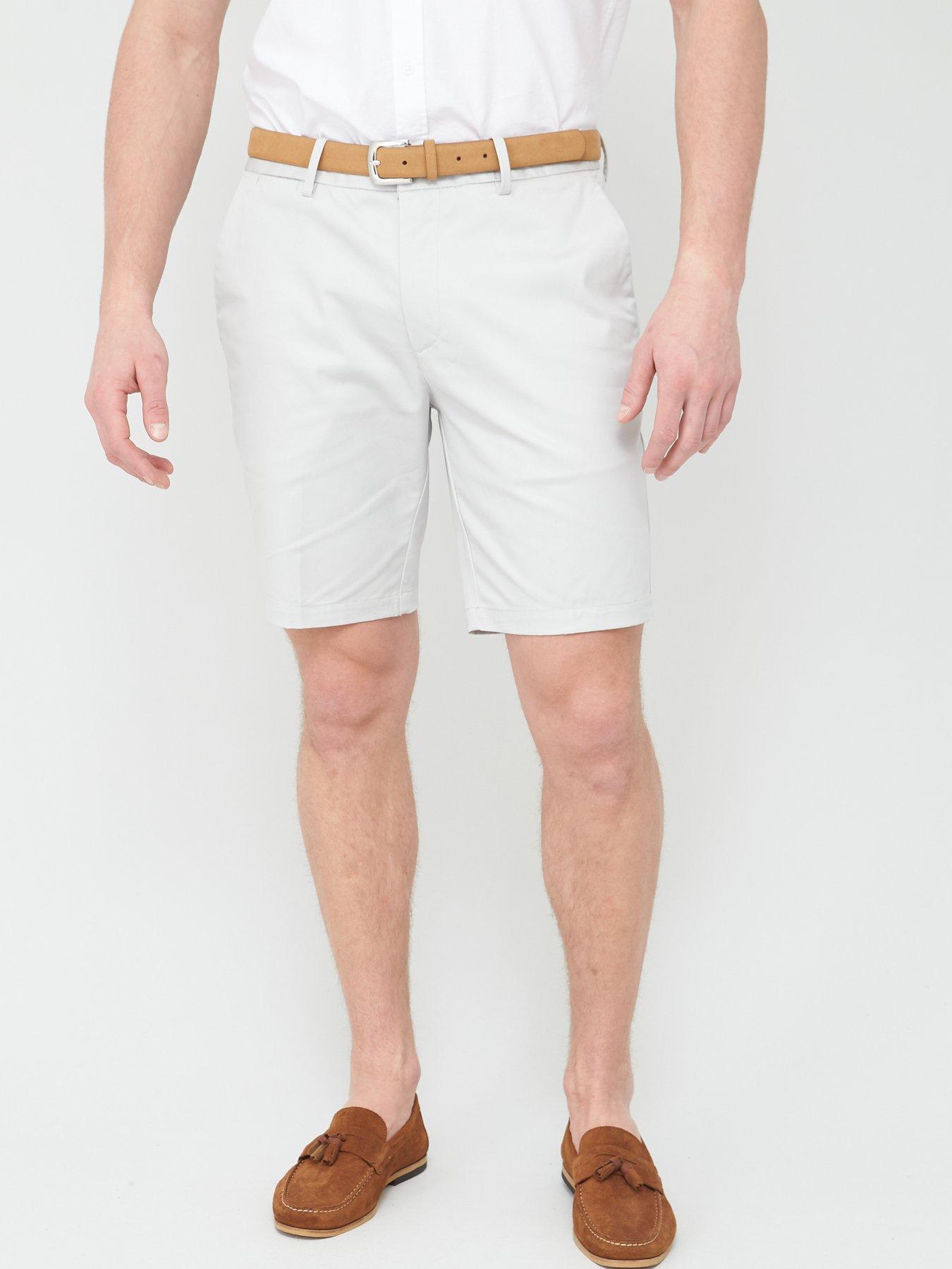 river island belted shorts