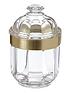 premier-housewares-small-acrylic-canister-with-gold-finishstillFront