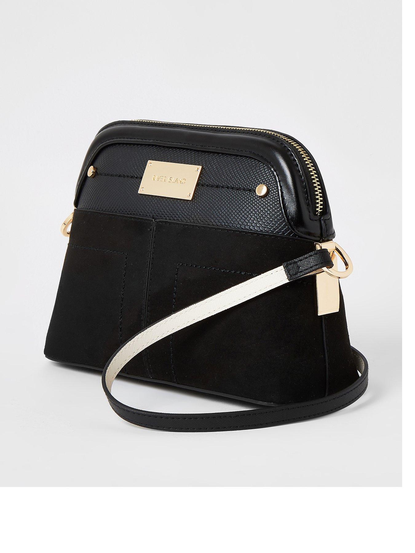 black kettle zip cross body bag