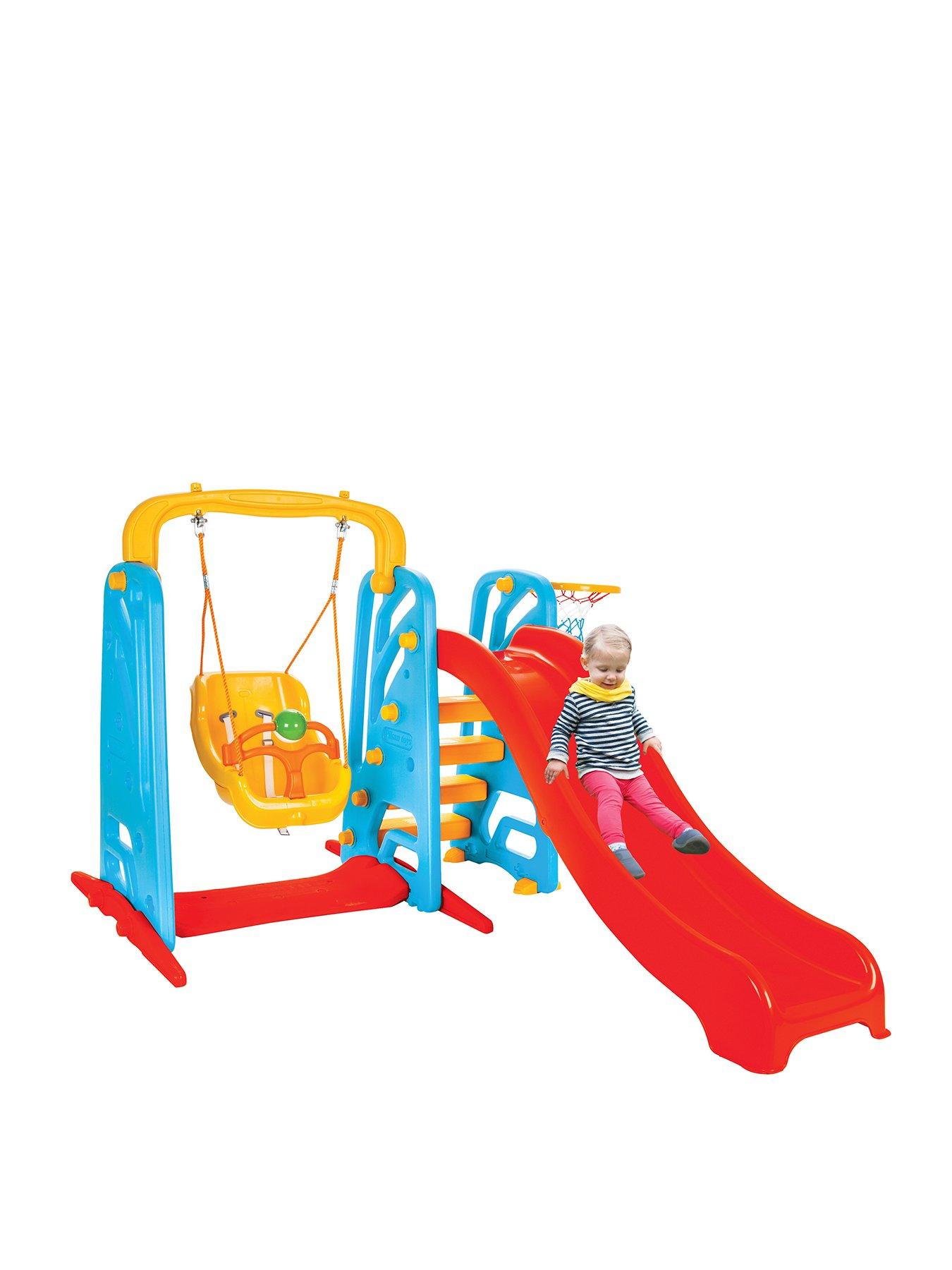swing with slide set