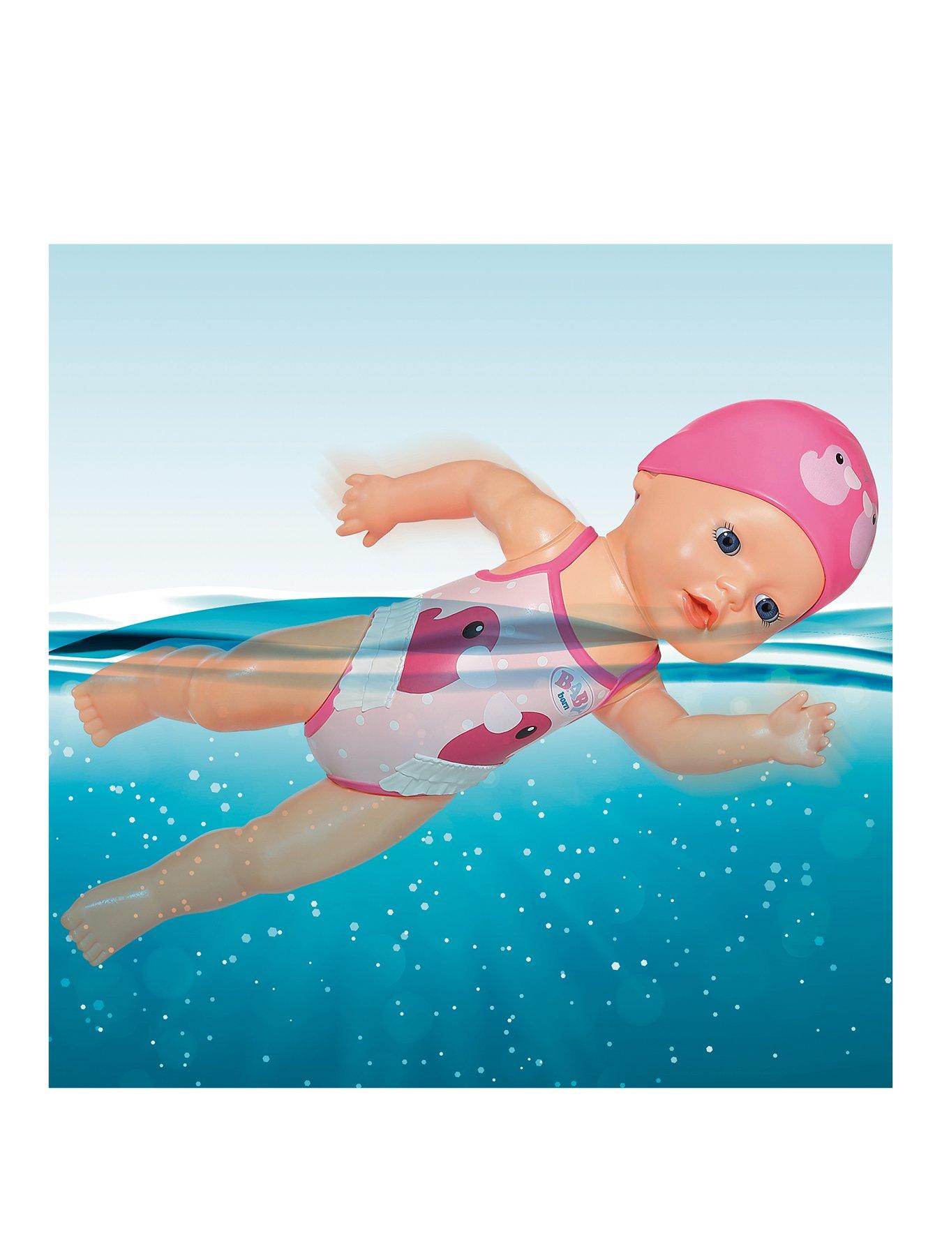 swimming baby born