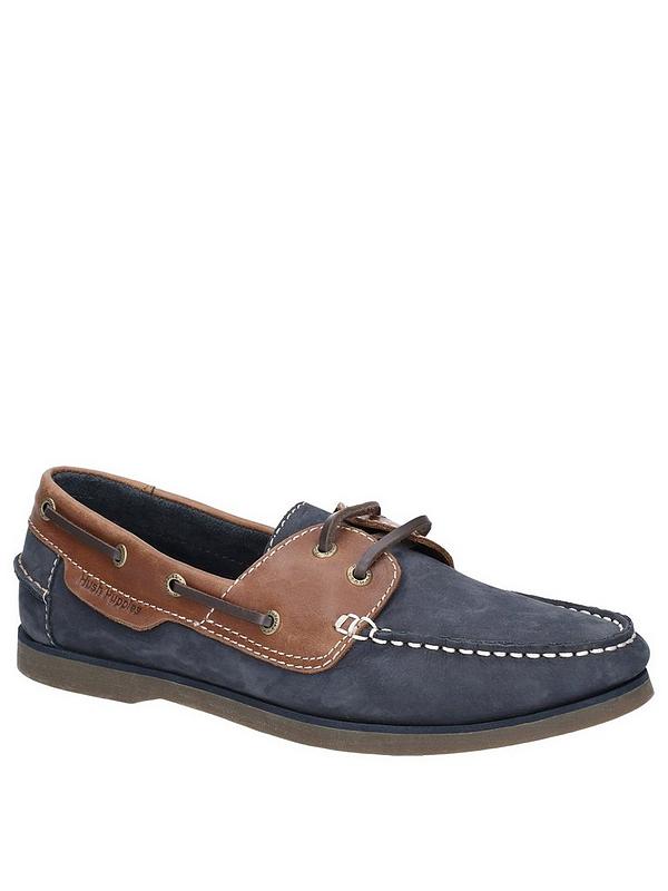 Hush Puppies Henry Boat Shoes - Blue | littlewoodsireland.ie