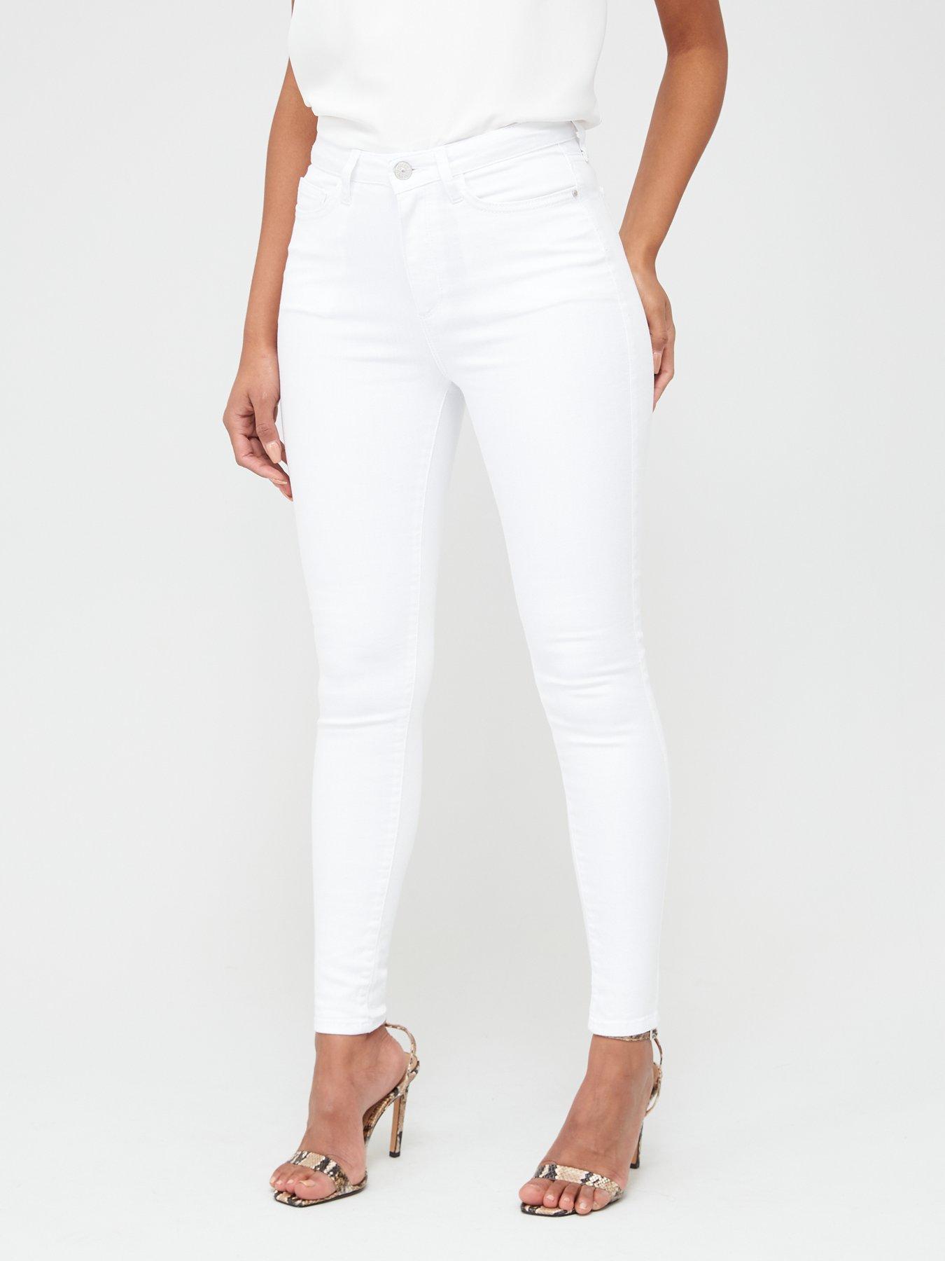 very white jeans
