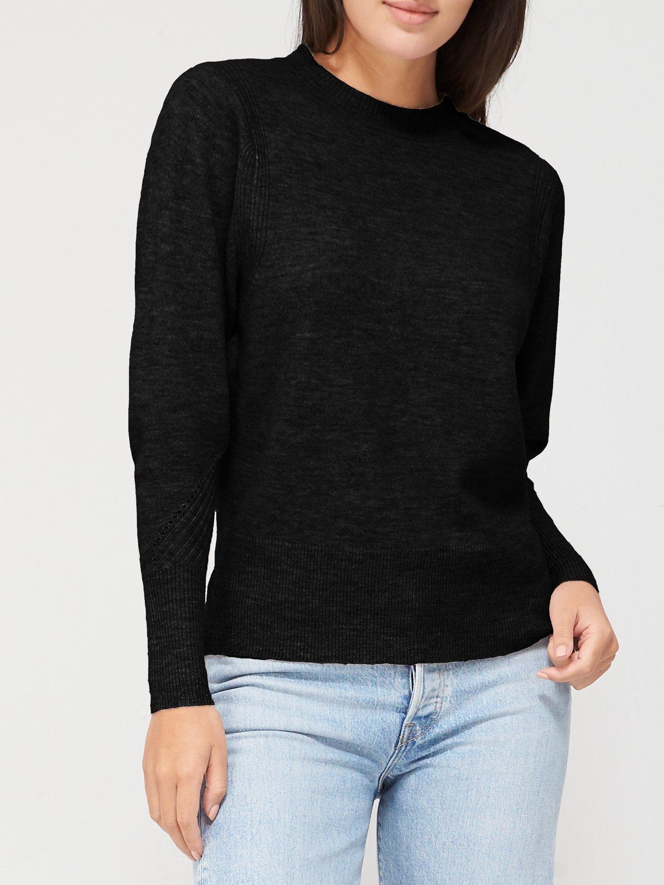 batwing black jumper
