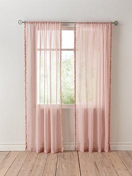 pom-pom-trim-slot-top-voile-curtains