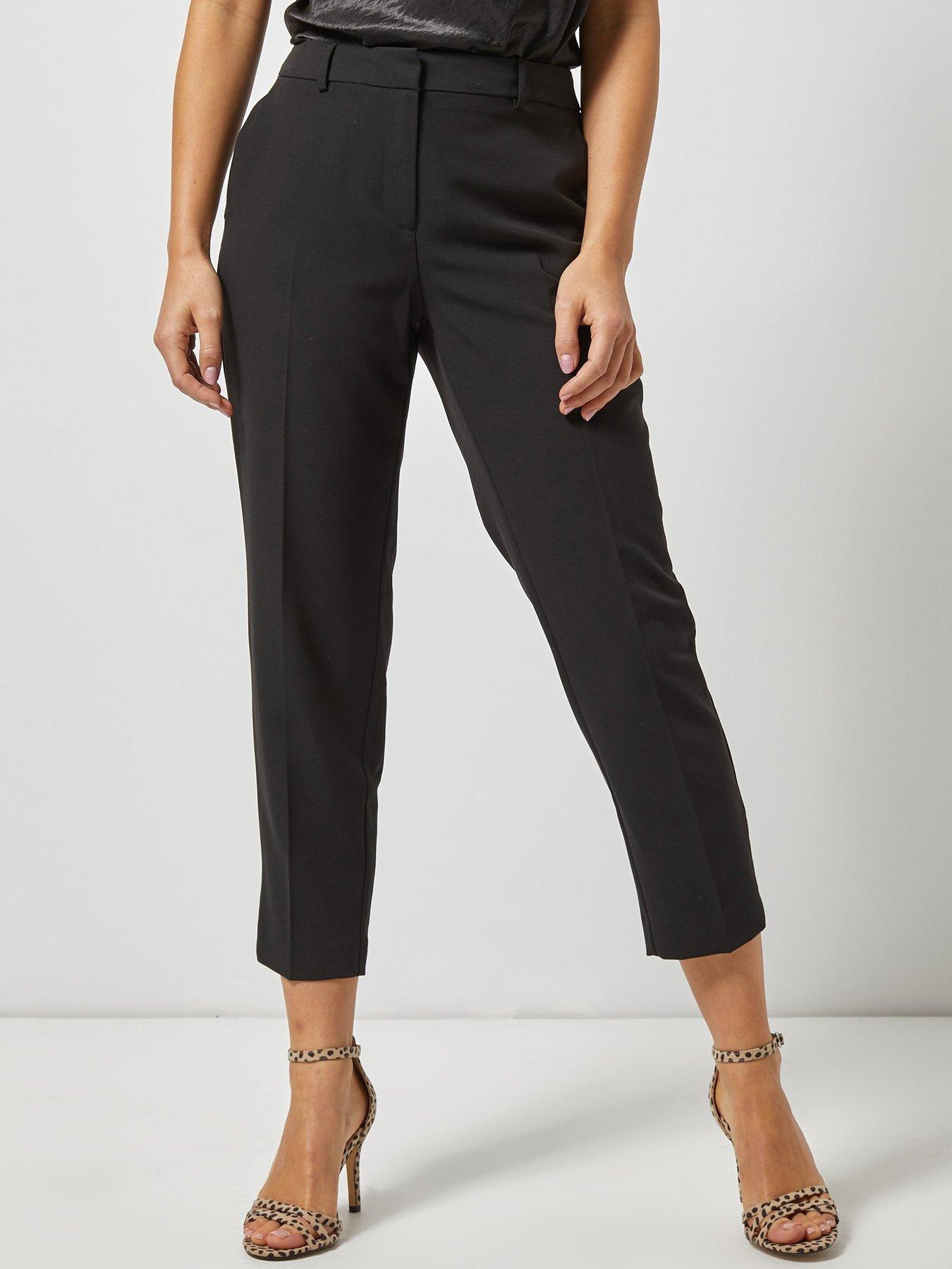 Dorothy Perkins Dorothy Perkins Petites Naples Smart Trousers Black Littlewoodsireland Ie