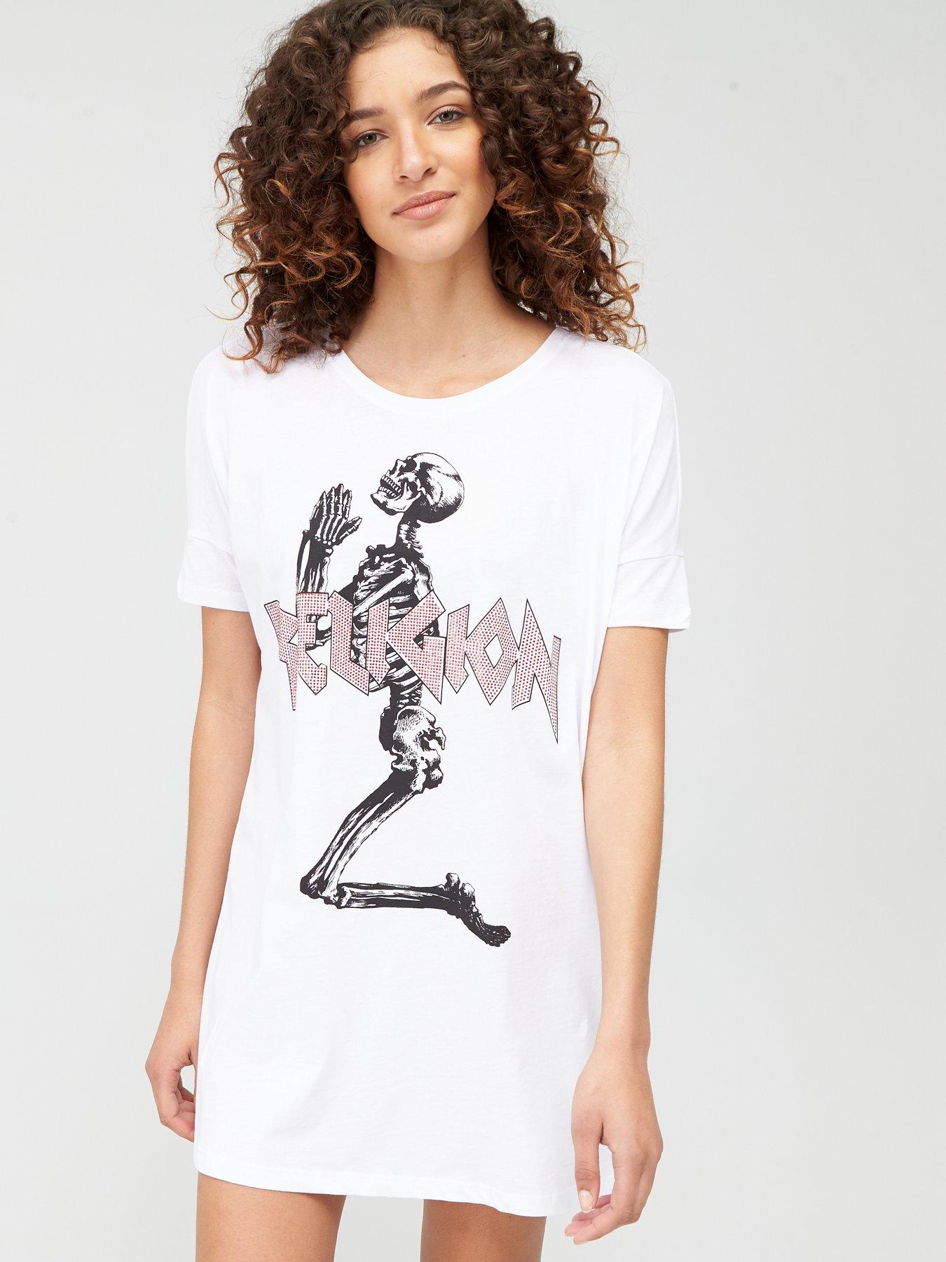 religion t shirt dress