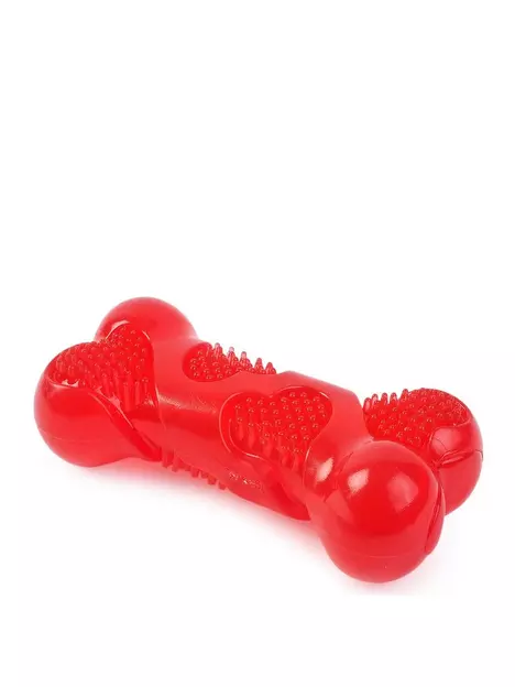 prod1089293720: Squeaky Vanilla Super-Durable GumBone Dog Toys 13 cm and 18 cm