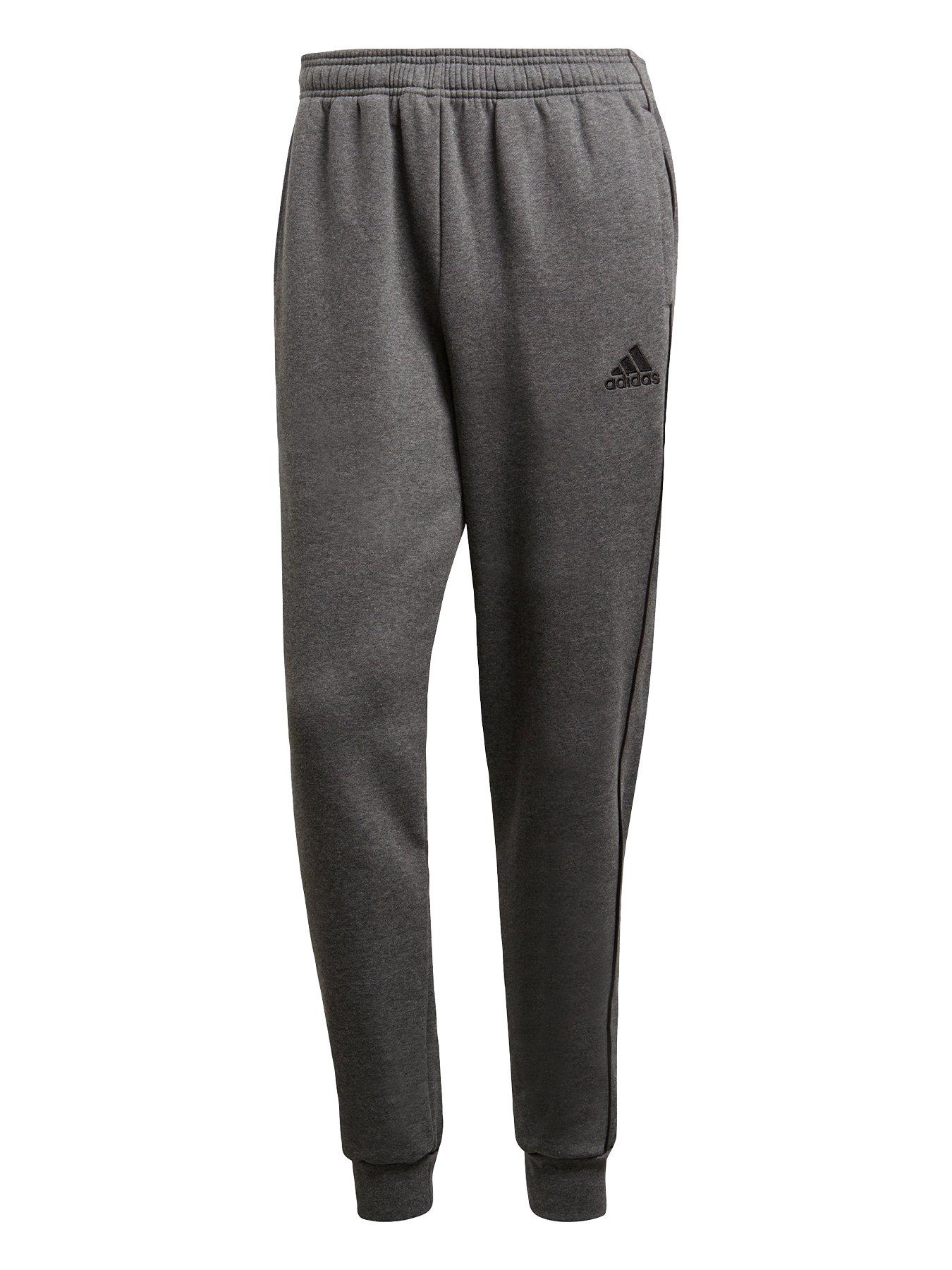 grey adidas tracksuit bottoms