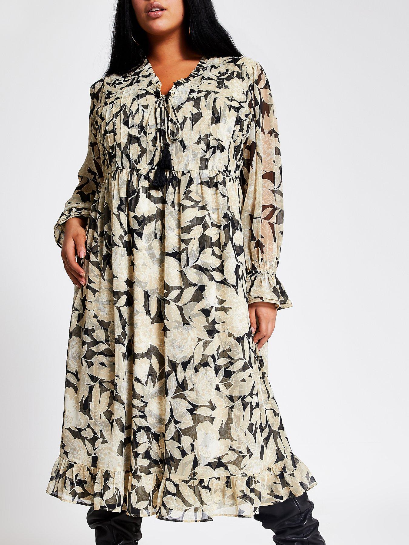 only printed smock dress