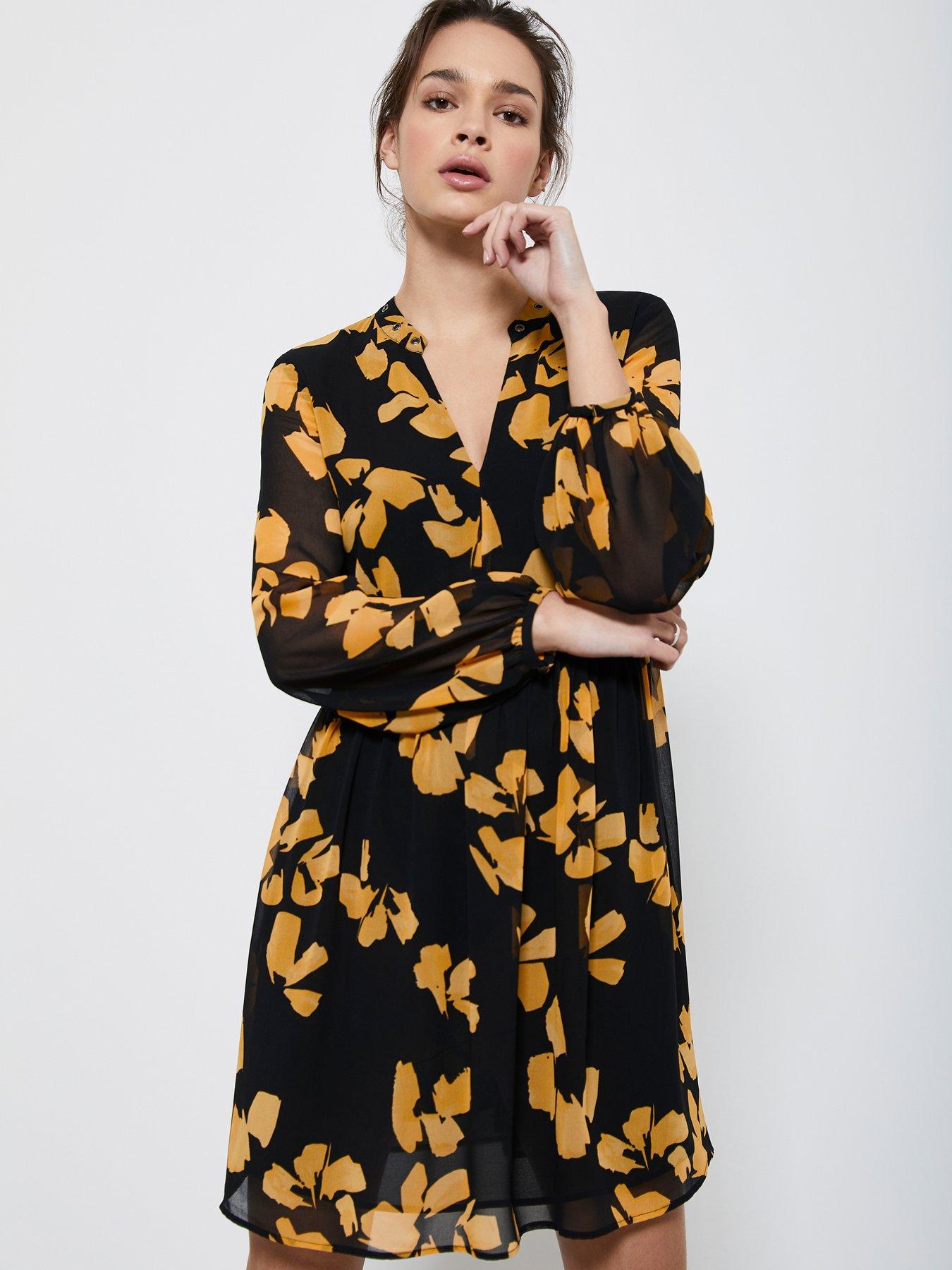 Mint velvet jessica print shirt dress Clearance