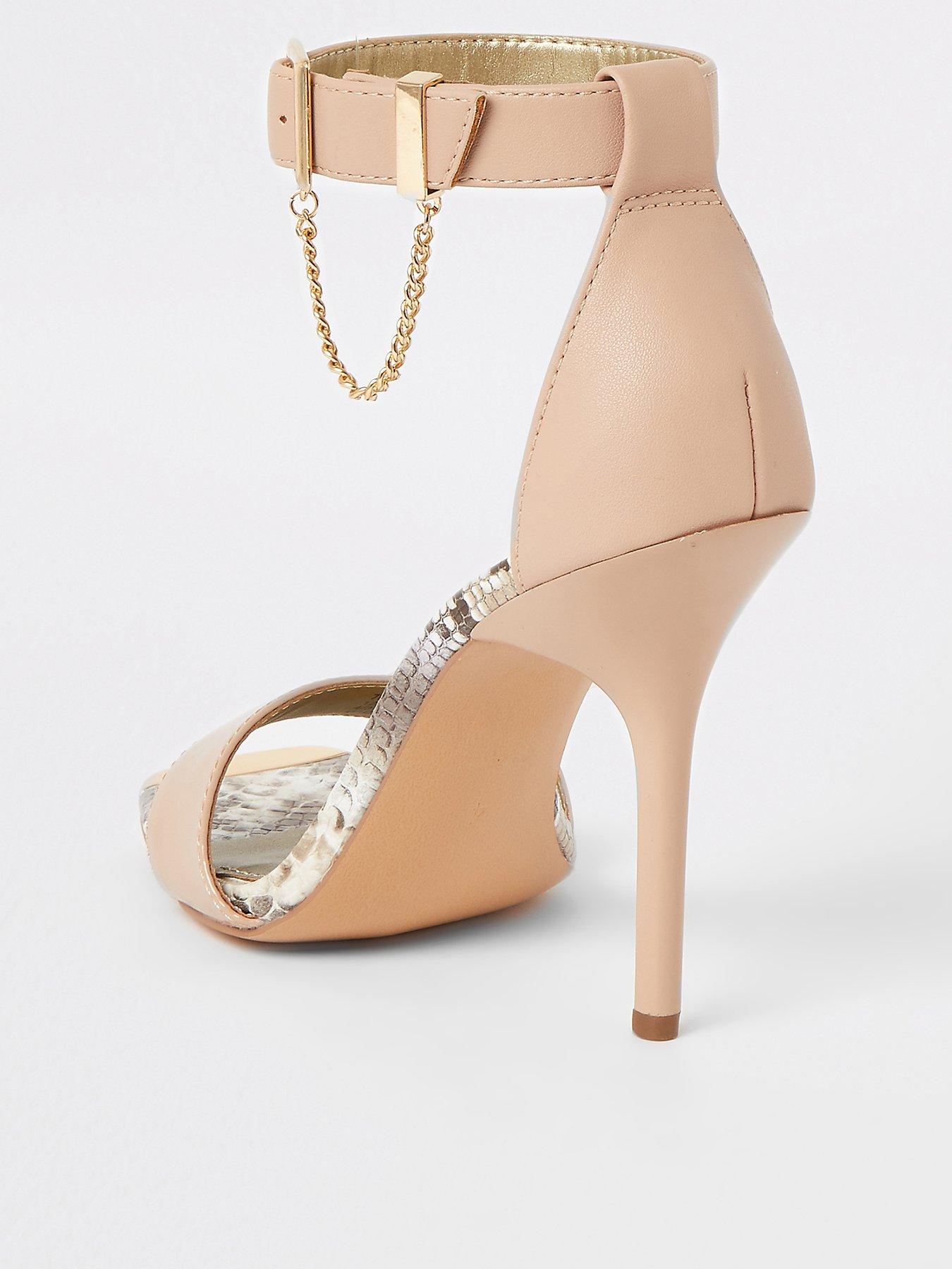river island barely there heels