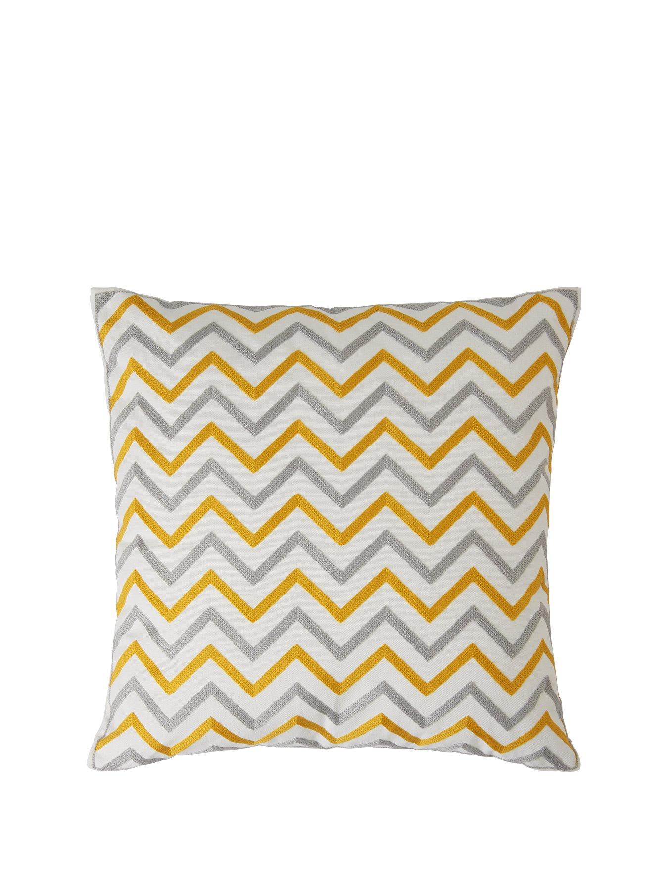 17" Luxury Rio Chevron Cushion-Sofa Covers,Woven Fabric 43cm x 17" 43cm 